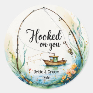 Vist Lovers Hook on You Ronde Sticker