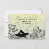 Vist Lovers Tree Blue Yellow RSVP (Achterkant)