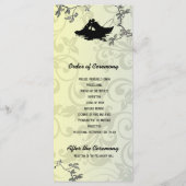 Vist Lovers Tree Trouwprogramma Programmakaart (Achterkant)