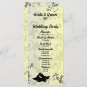 Vist Lovers Tree Trouwprogramma Programmakaart (Voorkant / Achterkant)