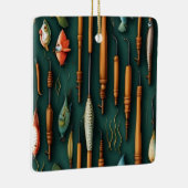 Vist Lures Collectie Keramisch Ornament (Rechts)