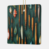 Vist Lures Collectie Keramisch Ornament (Links)