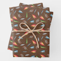 Vist Lures op Dark Brown