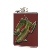 Vist maatkolf voor aangepaste visserij op zalm-Dri Heupfles (Links)