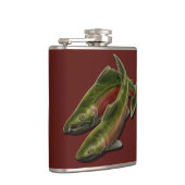 Vist maatkolf voor aangepaste visserij op zalm-Dri Heupfles (Rechts)