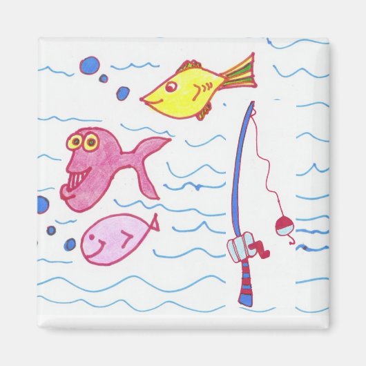 Vist magneet! magneet (Voorkant)