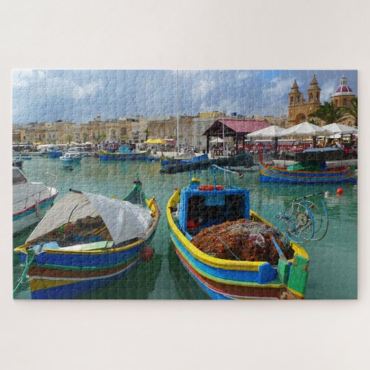 Vist Malta. Legpuzzel (Horizontaal)