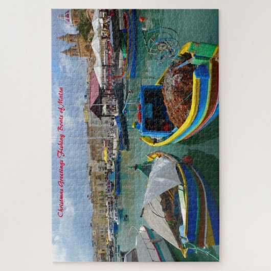 Vist Malta. Legpuzzel (Verticaal)