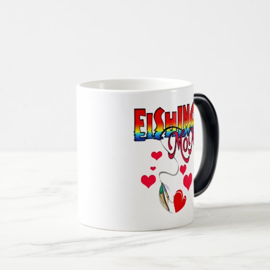 Vist mama Apparel Magische Mok (Voorkant rechts)