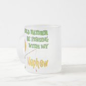 Vist met mijn Nephew Matglas Koffiemok (Voorkant links)