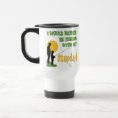 Vist met mijn vader reisbeker (Links)