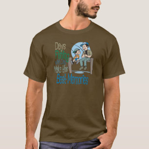 Vist met Vaderdag van papa shirt