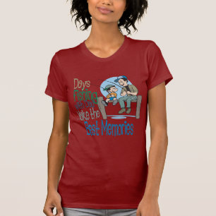 Vist met Vaderdag van papa shirt