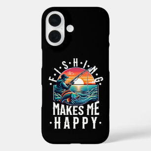 Vist mij gelukkig iPhone 16 hoesje