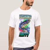 Vist mij gelukkig t-shirt (Voorkant)