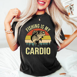 Vist mijn Cardio /  Gevist Zwart T-shirt