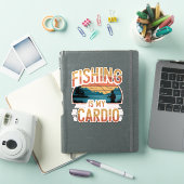 Vist mijn cardio sticker (iPad Cover)