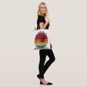Vist mijn passie, vissen tote bag (Op model)
