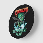 Vist mijn pensioenplan,  Grappig Gevist Ronde Klok (Hoek)