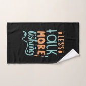 Vist minder praatje meer Gevist Handdoek (Handdoek)