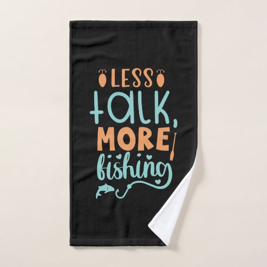 Vist minder praatje meer Gevist Handdoek (Handdoek)