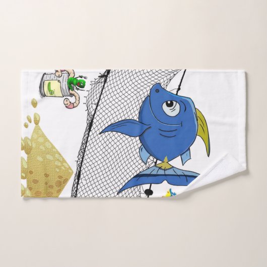 Vist net Zand Worms Bathroom Towel sets Bad Handdoek (Handdoek)