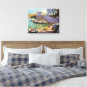 Vist Nets Samos 2005 Canvas Afdruk (Insitu (Slaapkamer))