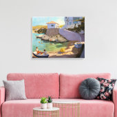 Vist Nets Samos 2005 Canvas Afdruk (Insitu (Woonkamer))