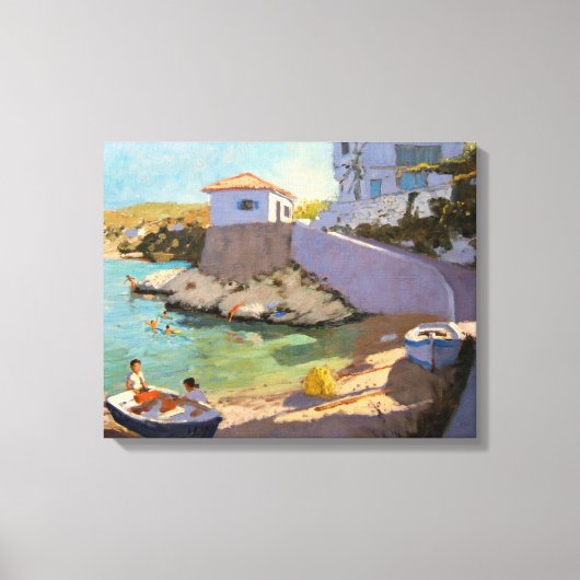 Vist Nets Samos 2005 Canvas Afdruk (Voorkant)