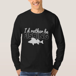Vist nieuwheid I D eerder Gevist T-shirt