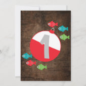 Vist, O-Fish-ally ONE Birthday Kaart (Achterkant)