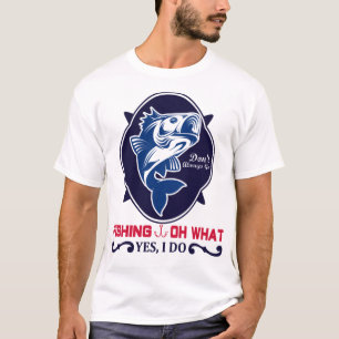 Vist OH wat ik doe, grappig Vist Lover Gift T-shirt