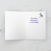 Vist oom Birthday Humor The Kingfisher Kaart (Binnen)