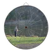 Vist op de Pond Dartbord (Voorkant)