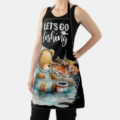 Vist Pa Reel Grote Pap Voor Vader Schort (Insitu)