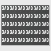 Vist pap Mannen Vaderdag Beste pap ooit Cadeaupapier (Vlak)