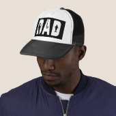 Vist pap Mannen Vaderdag Beste pap ooit Trucker Pet (In situ)