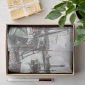 Vist papier voor documentenpapier voor ontkoppeli (Geschenk)