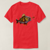 Vist Perch T-shirt (Design voorkant)