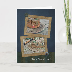 Vist Petten voor Vaderdag Kaart