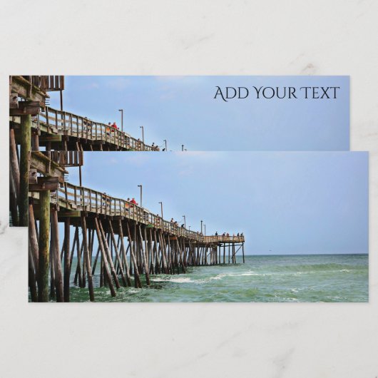 Vist Pier door Shirley Taylor (Voorkant / Achterkant)