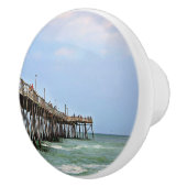 Vist Pier door Shirley Taylor Keramische Knop (Rechts)