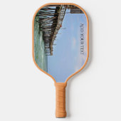 Vist Pier door Shirley Taylor Pickleball Paddle (Voorkant)