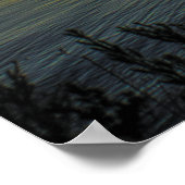 Vist Pier Mesvrij Bay Zuid-Amerika Poster (Hoek)