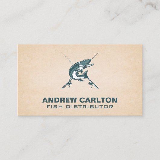 Vist Polen | Grote Mond-vis Visitekaartje (Voorkant)