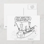 Vist Reeds Briefkaart (Voorkant / Achterkant)