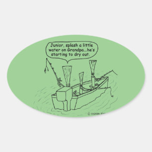 Vist Reeds Oval Sticker