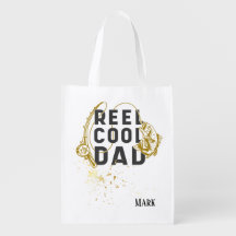 Vist Reel Cool Dad met gouden staafvader