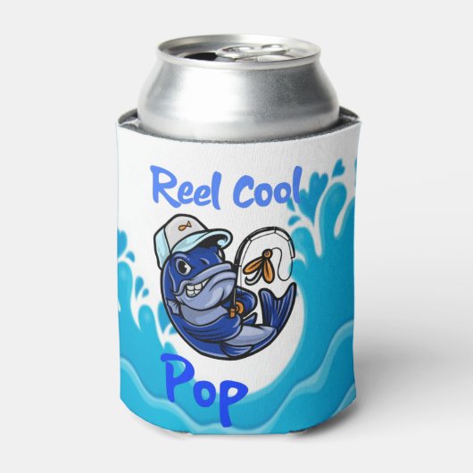 Vist Reel Cool Pop Blikjeskoeler (Blikje Voorkant)