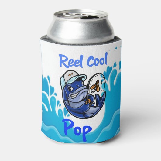 Vist Reel Cool Pop Blikjeskoeler (Blikje Achterkant)